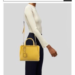 Authentic FENDI petite toujours chartreuse bag ~AMAZING+++